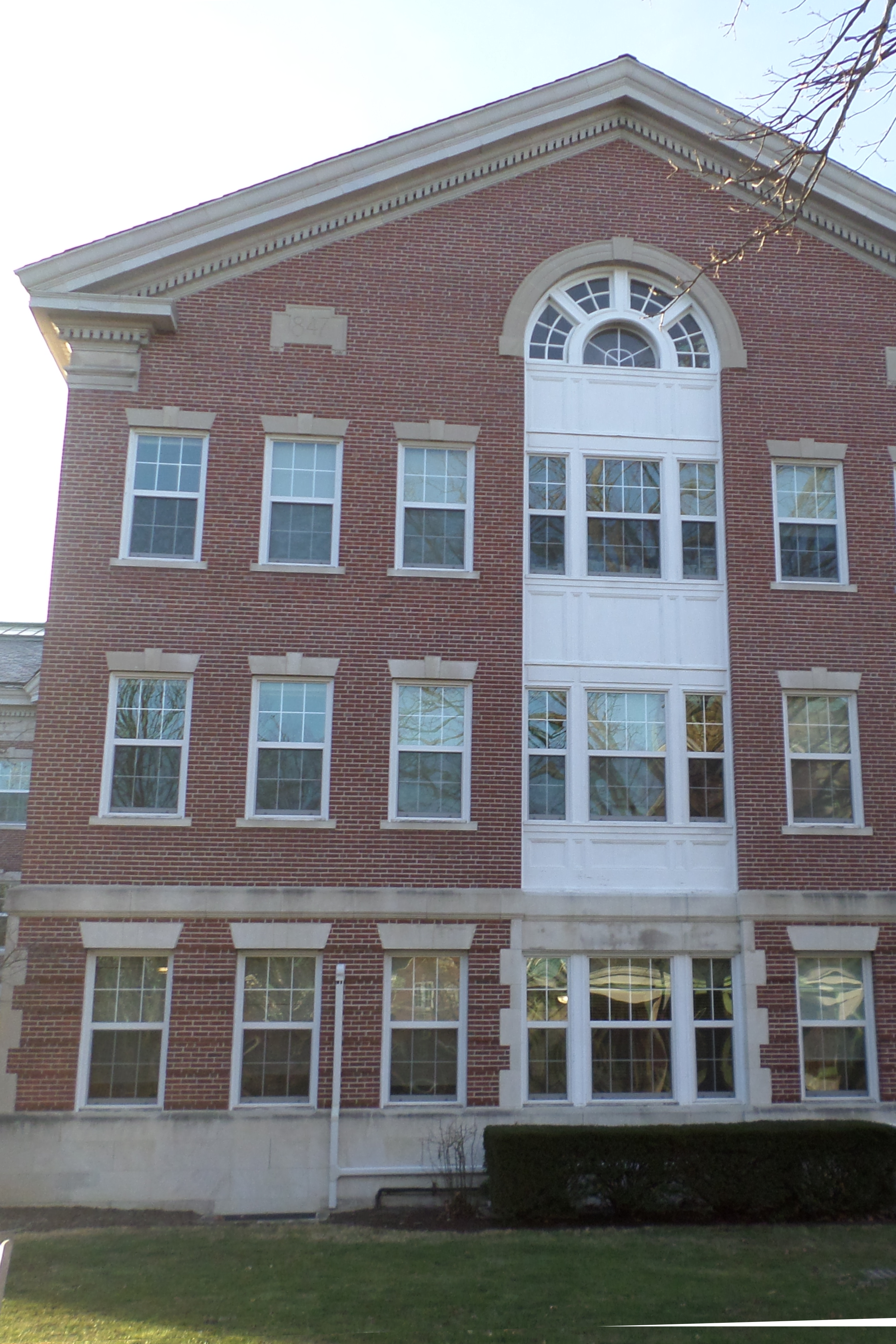 Carpenter Hall at Earlham College in Richmond Indiana USA