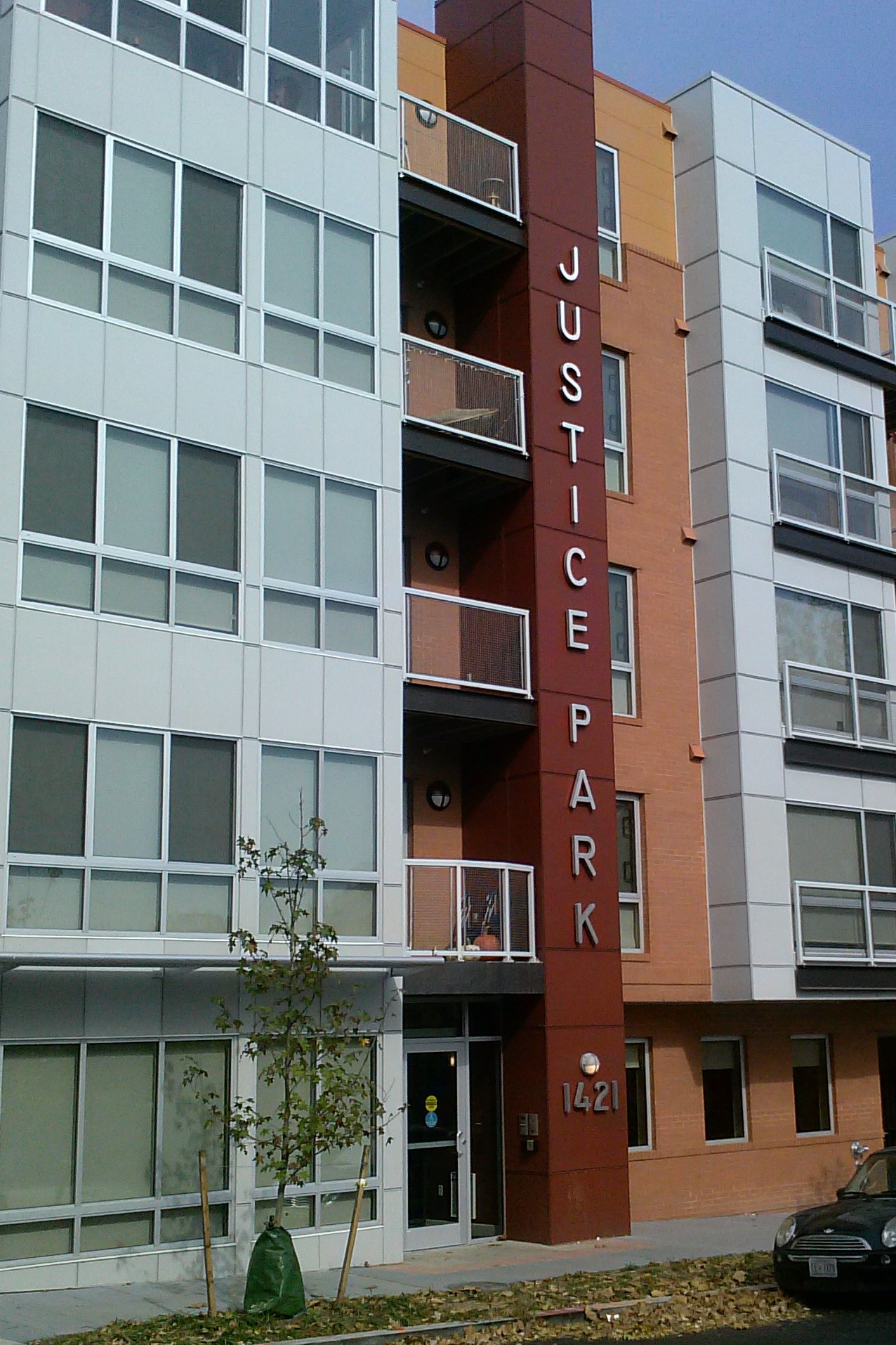 Justice Park Apartments (Washington DC) feature project size